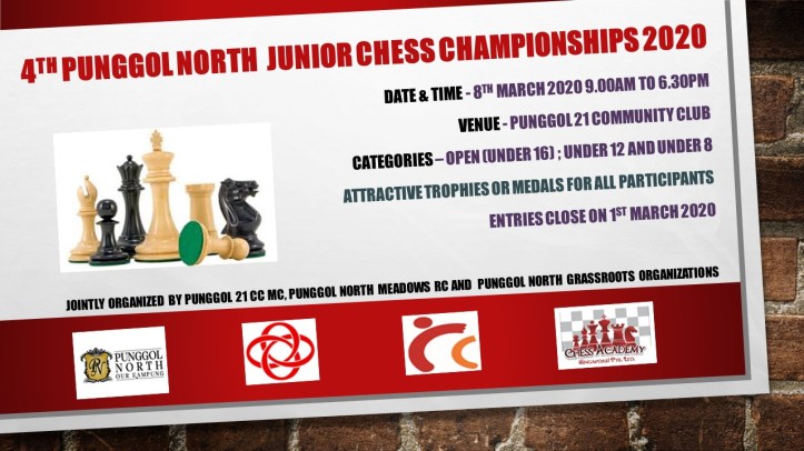 4th Punggol North junior chess championships 2020